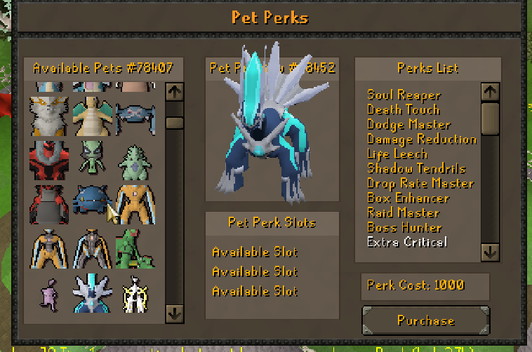 Pet Perks