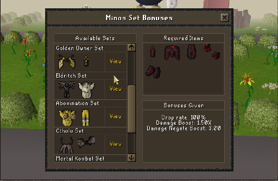 Set Bonuses